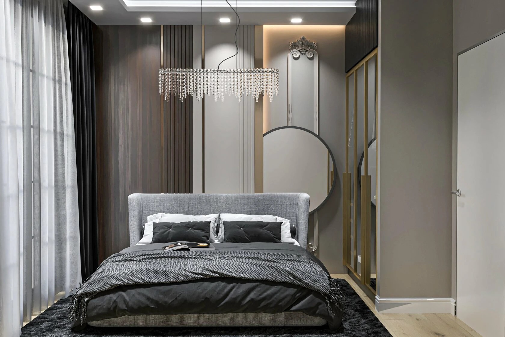 2-комнатная квартира в стиле неоклассика