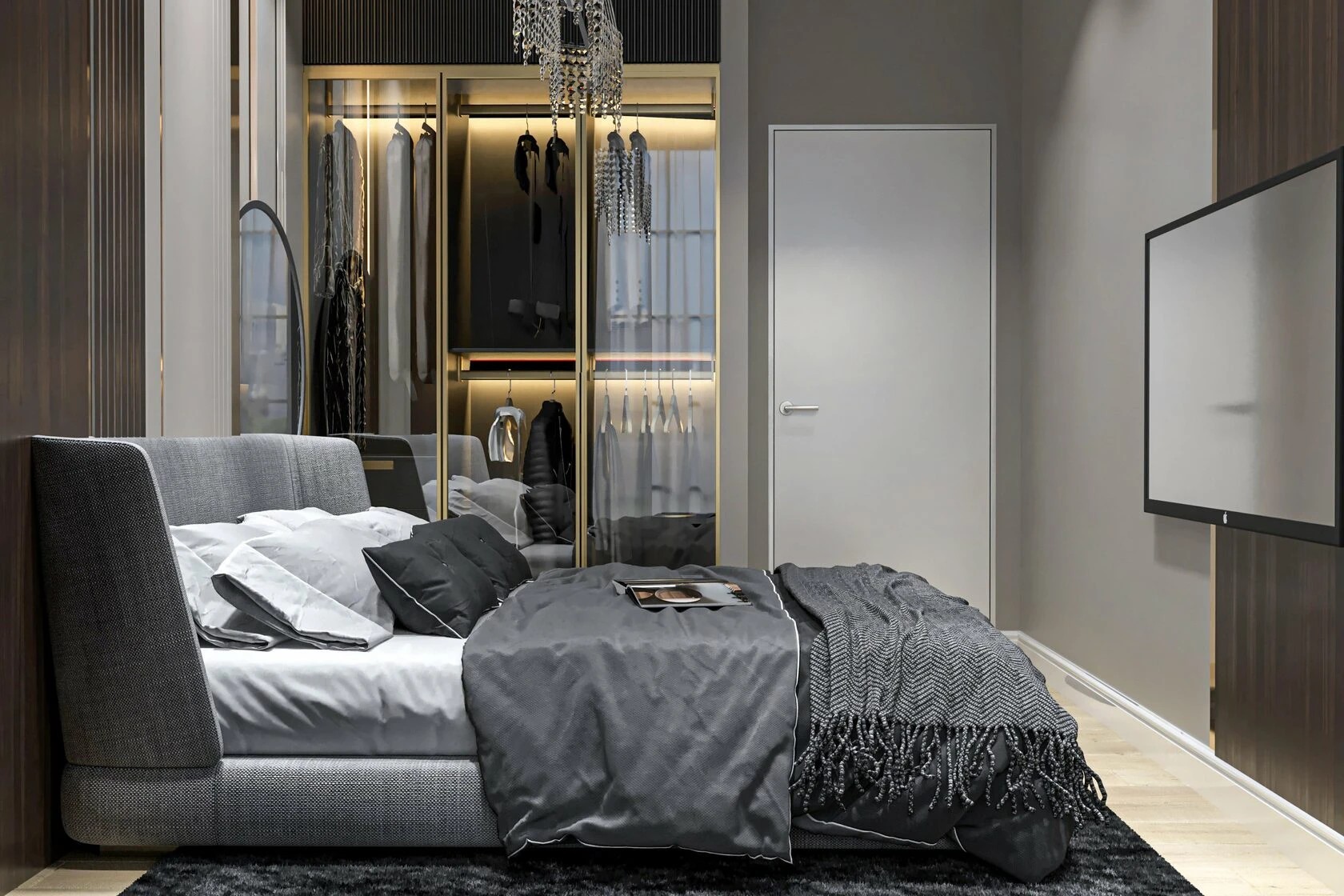 2-комнатная квартира в стиле неоклассика