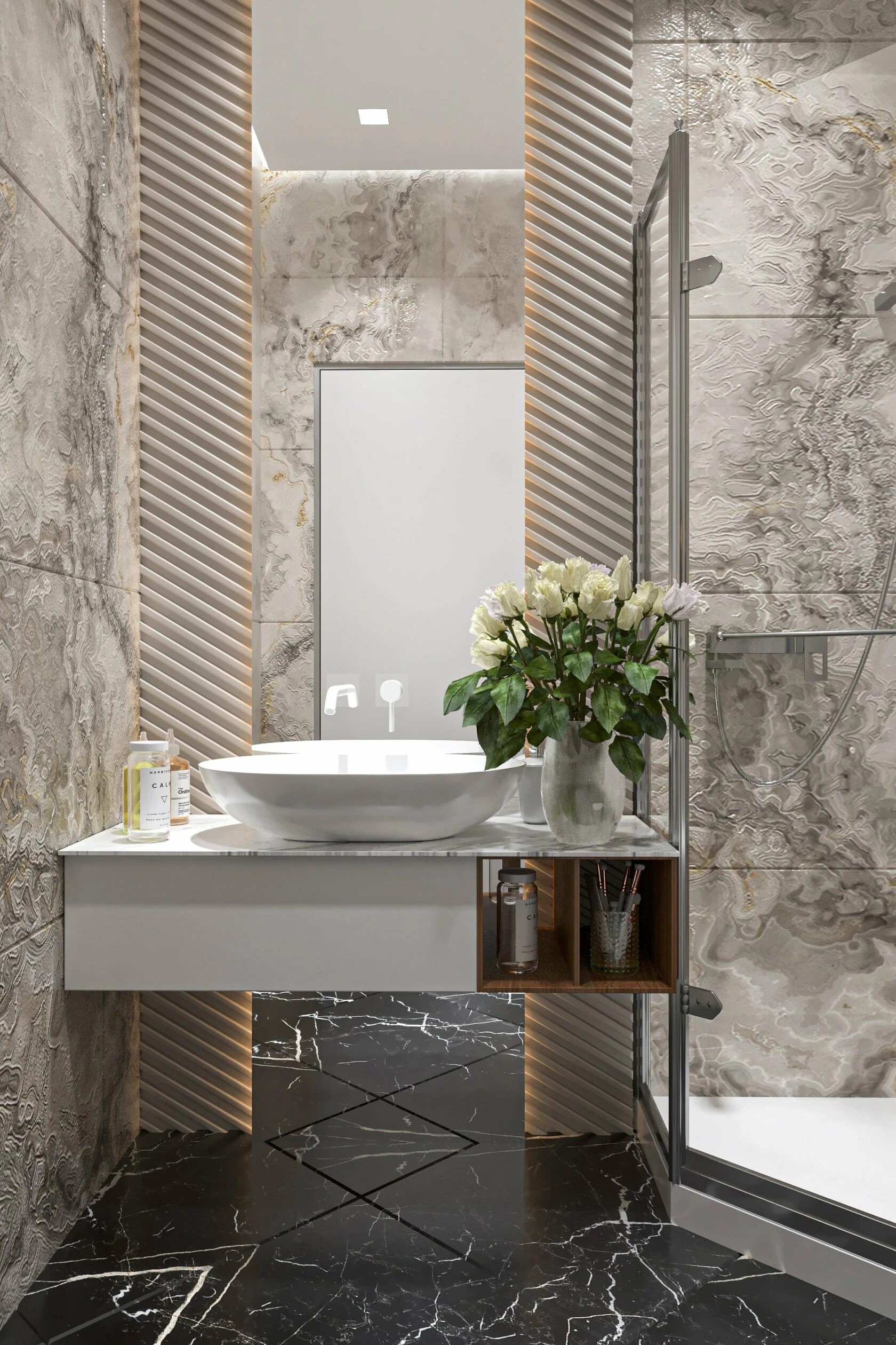 2-комнатная квартира в стиле неоклассика