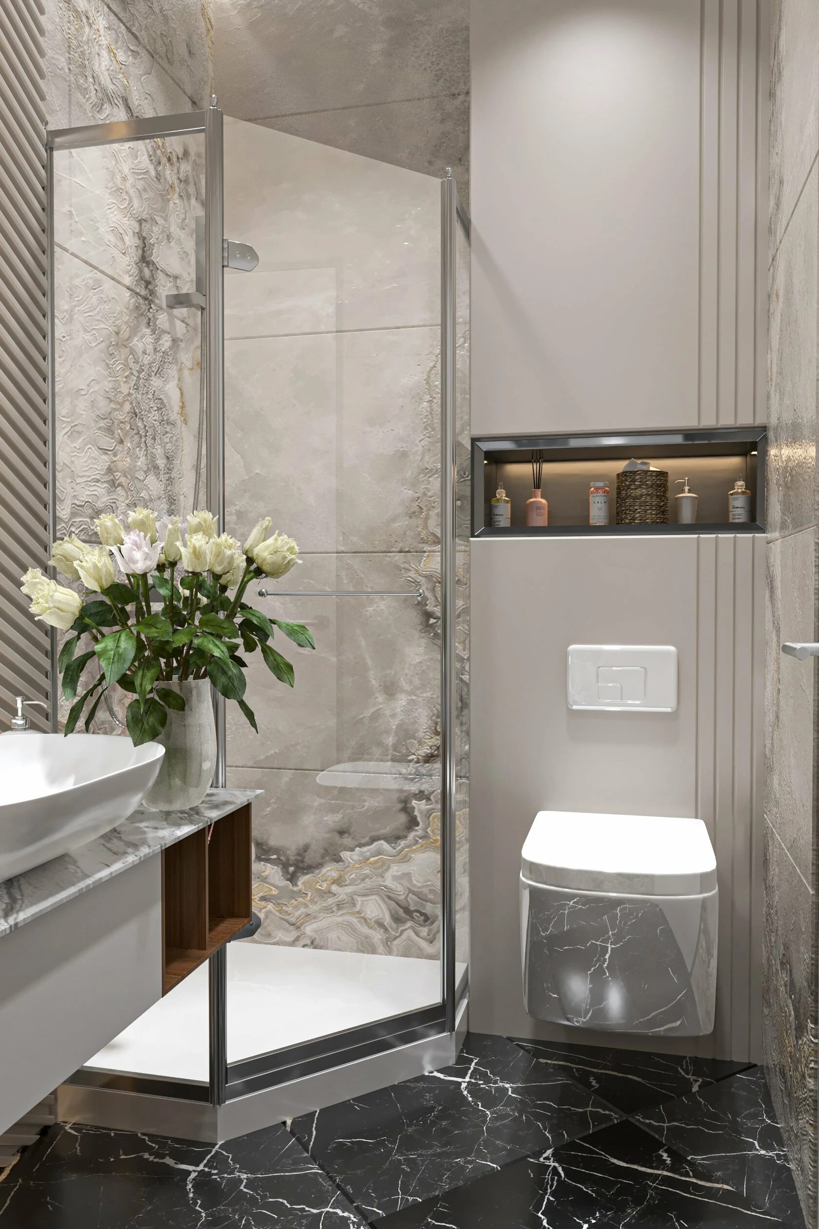 2-комнатная квартира в стиле неоклассика