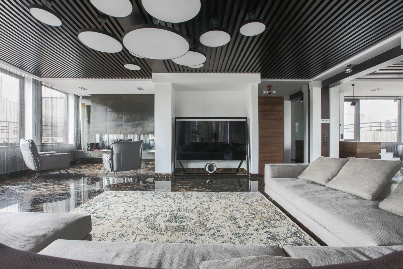 5-комнатный пентхаус в авторском стиле