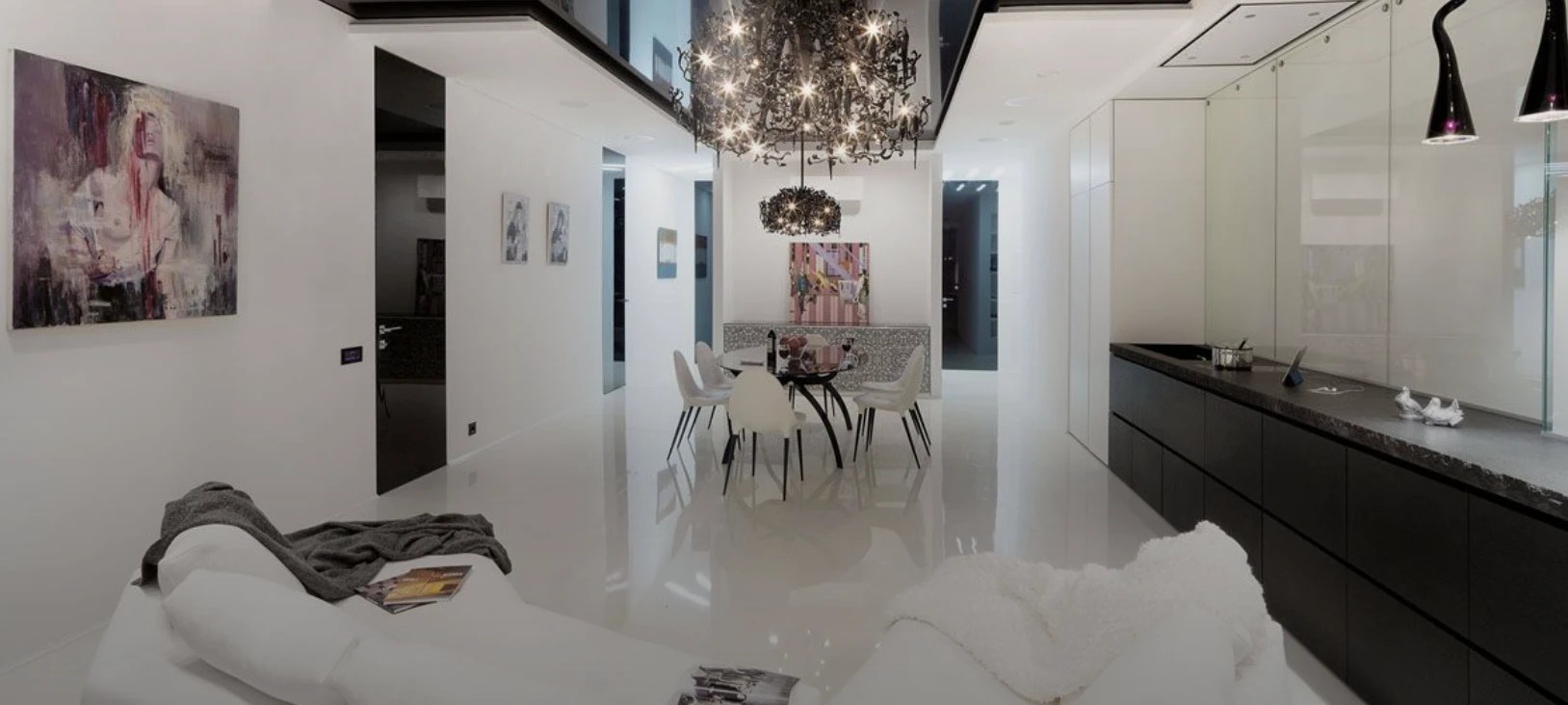 4-комнатная квартира в стиле минимализм