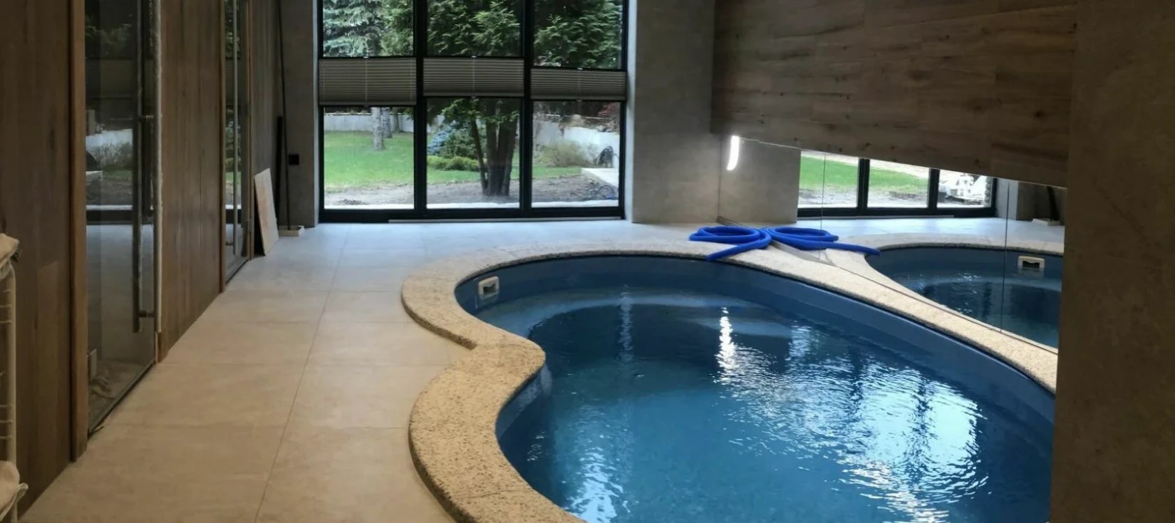 Дом с 3 спальнями и баня в современном стиле