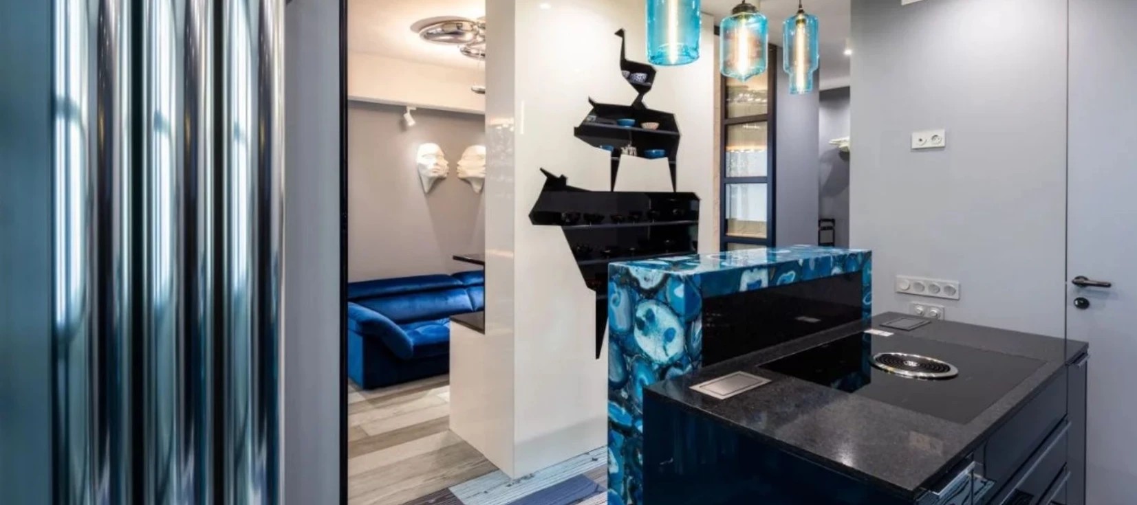 4-комнатная квартира в стиле поп-арт