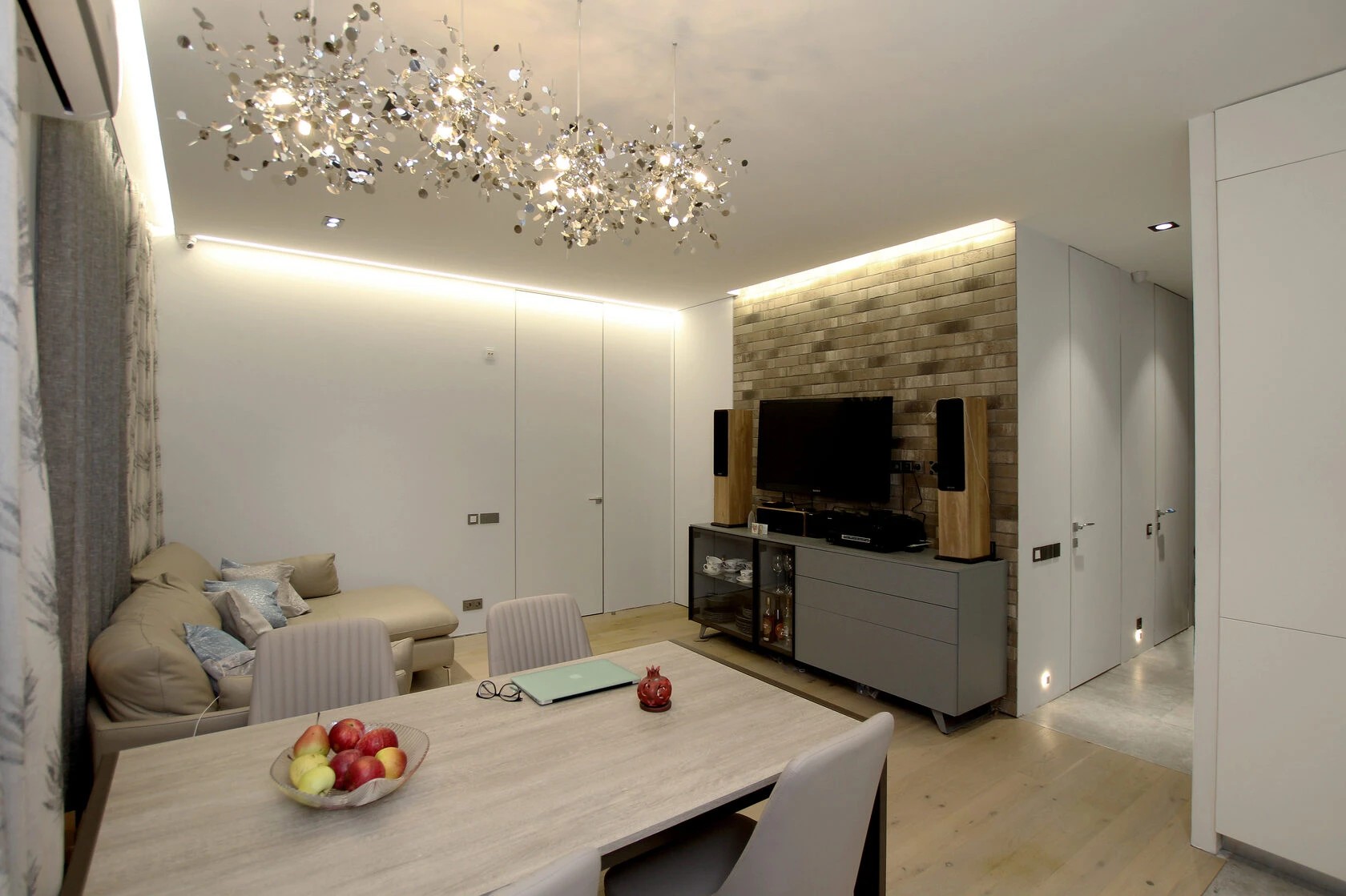 3-комнатная квартира в стиле минимализм