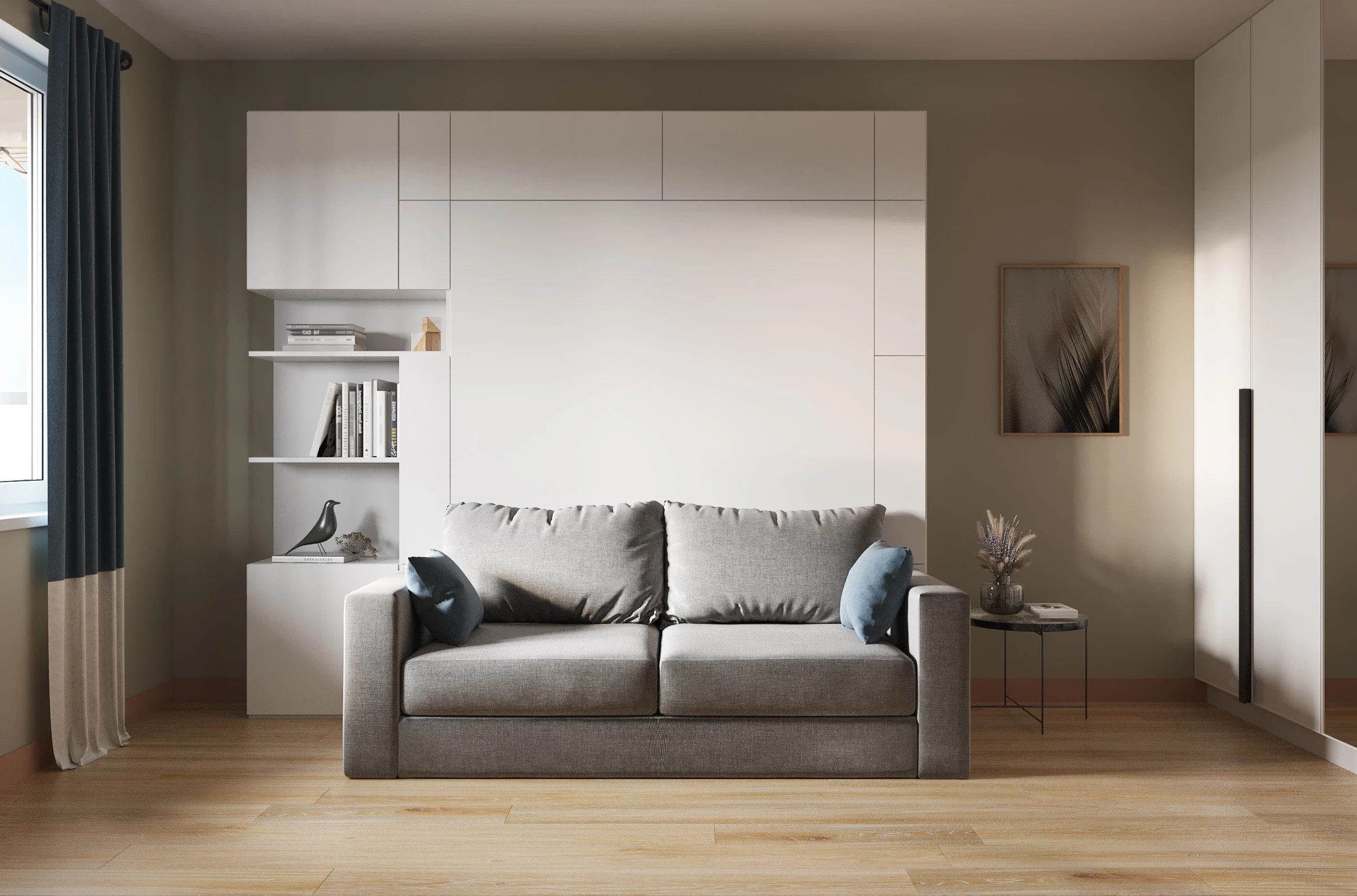 Однокомнатная квартира с лоджией