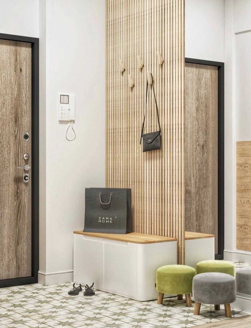 Двухкомнатная квартира для семьи с двумя детьми