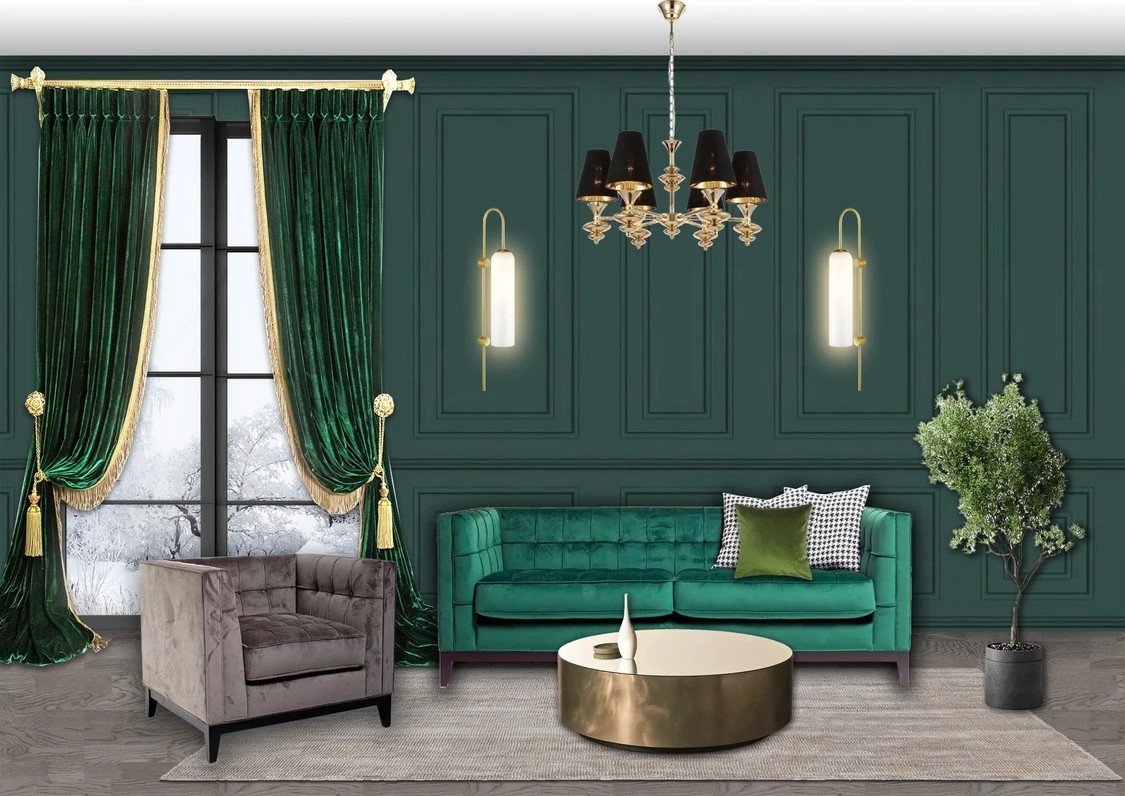 Дизайн-проект жилого дома в Нижнем Новгороде (Коллаж)