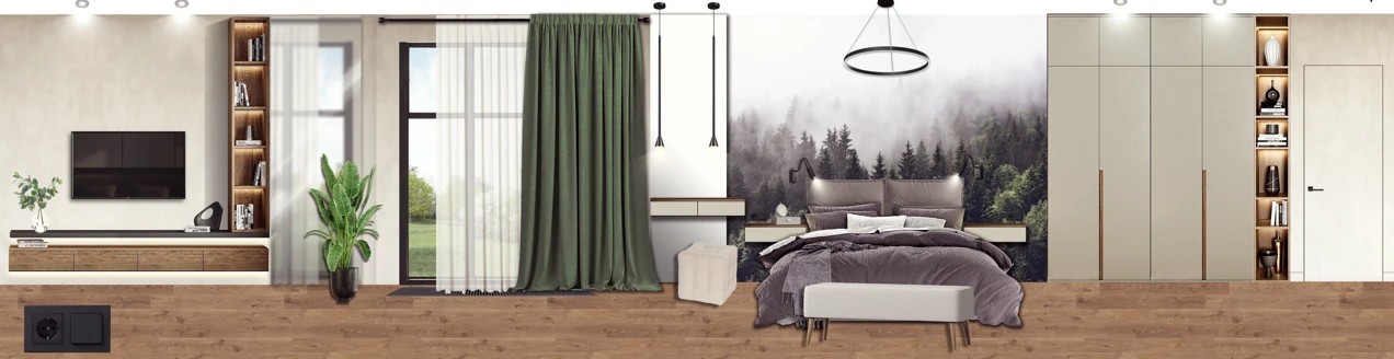 Дизайн-проект жилого дома г. Псков (Коллаж)