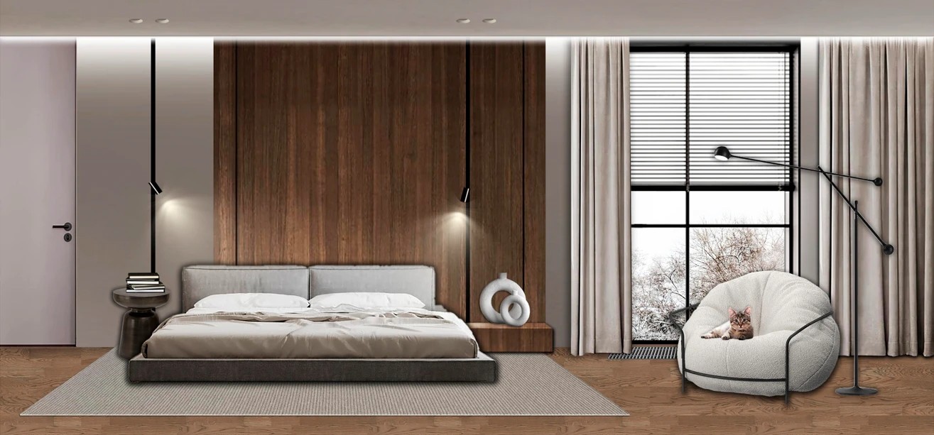 Дизайн-проект жилого дома г. Псков (Коллаж)