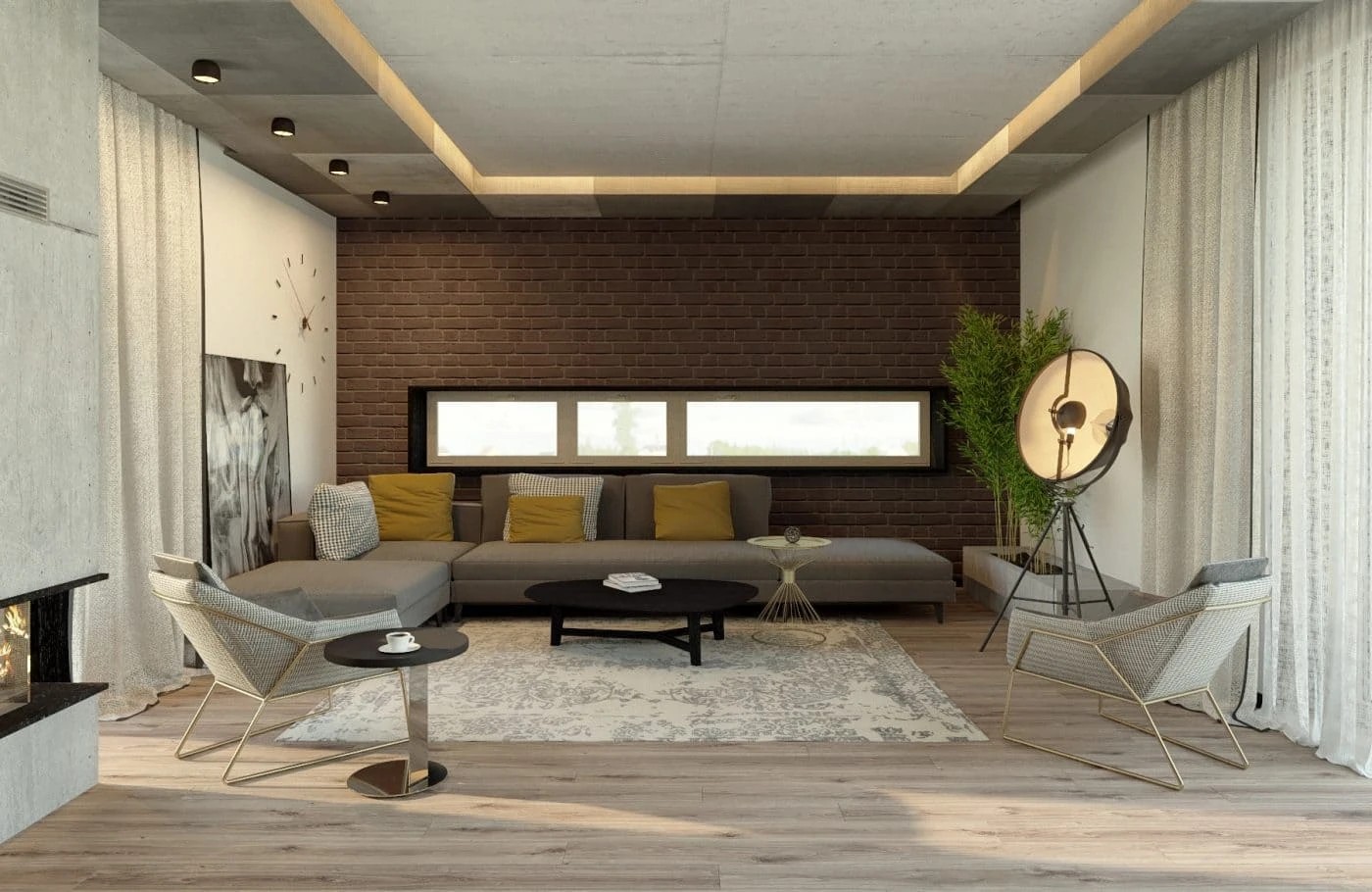 ДИЗАЙН-ПРОЕКТ ПРОСТОРНОГО ДОМА В СТИЛЕ ЛОФТ