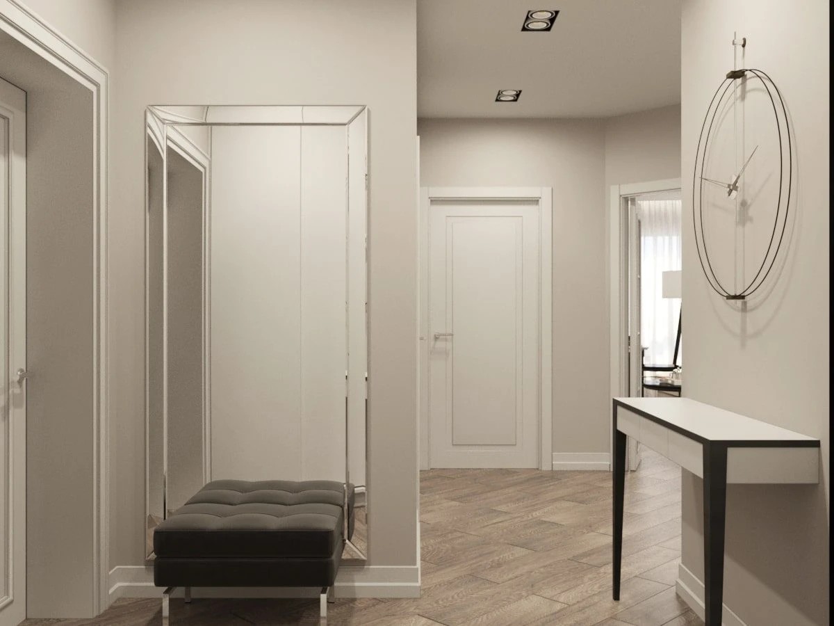 ДИЗАЙН-ПРОЕКТ КВАРТИРЫ С ЛАКОНИЧНЫМИ РЕШЕНИЯМИ