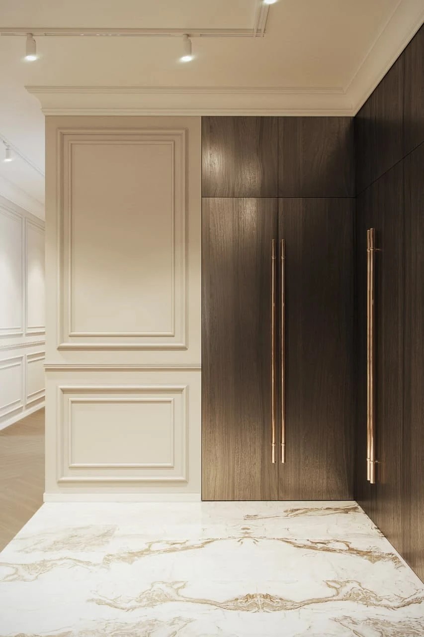 ДИЗАЙН ИНТЕРЬЕРА КВАРТИРЫ В КОФЕЙНЫХ ТОНАХ