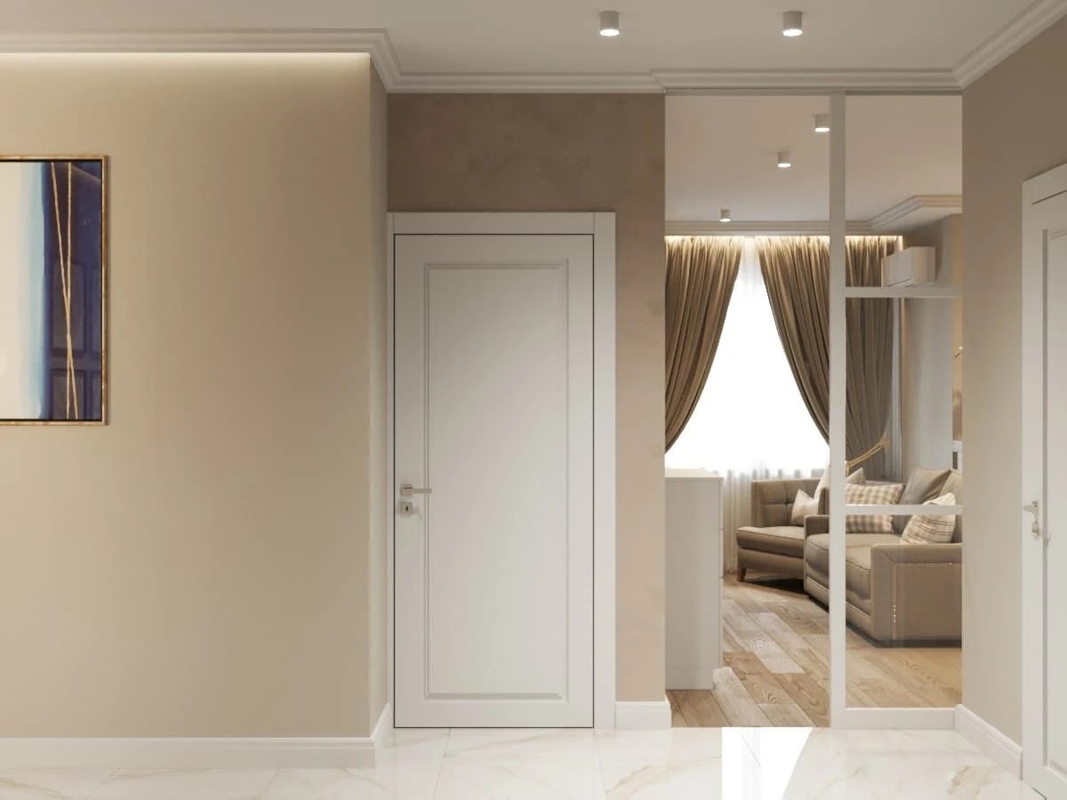 ДИЗАЙН-ПРОЕКТ СПАЛЬНИ В ЛАКОНИЧНОМ СТИЛЕ