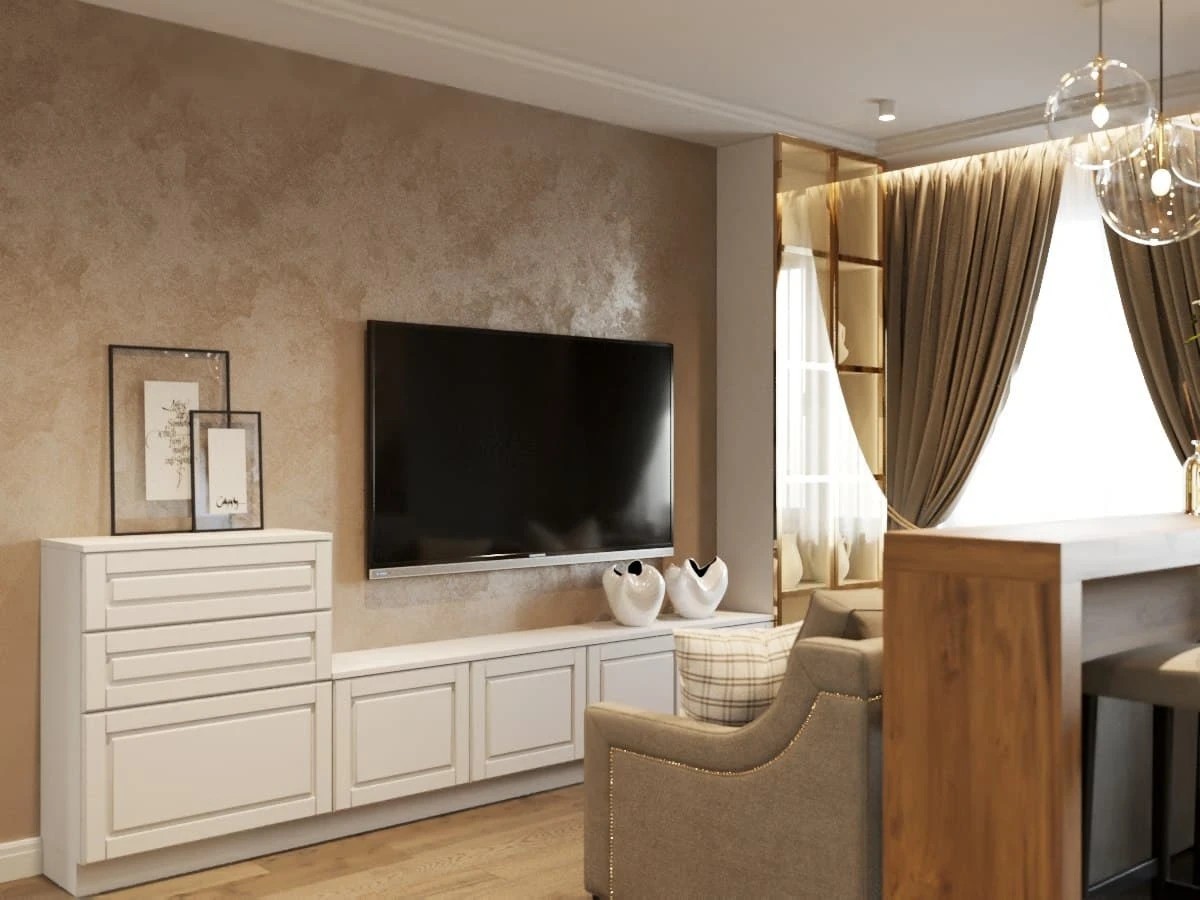 ДИЗАЙН-ПРОЕКТ СПАЛЬНИ В ЛАКОНИЧНОМ СТИЛЕ