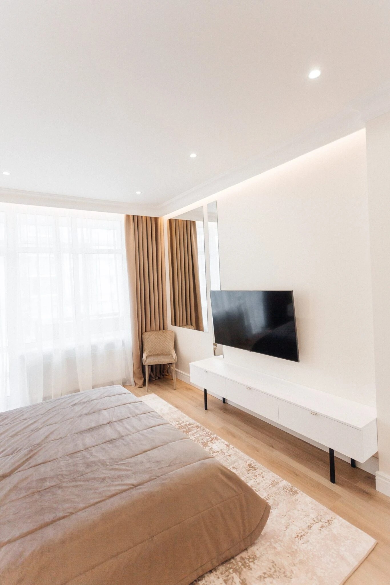 ДИЗАЙН-ПРОЕКТ КВАРТИРЫ В СЕРО-ГОЛУБЫХ ОТТЕНКАХ