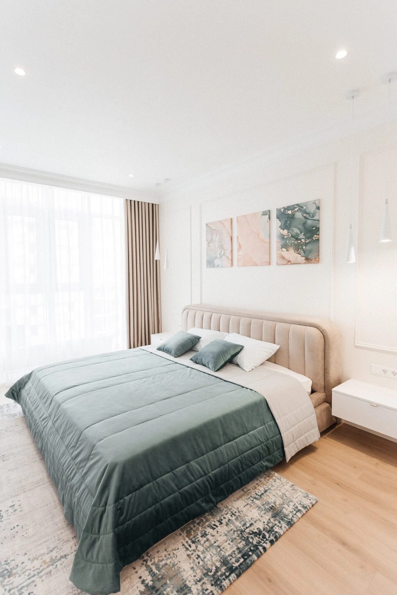 ДИЗАЙН-ПРОЕКТ КВАРТИРЫ В СЕРО-ГОЛУБЫХ ОТТЕНКАХ