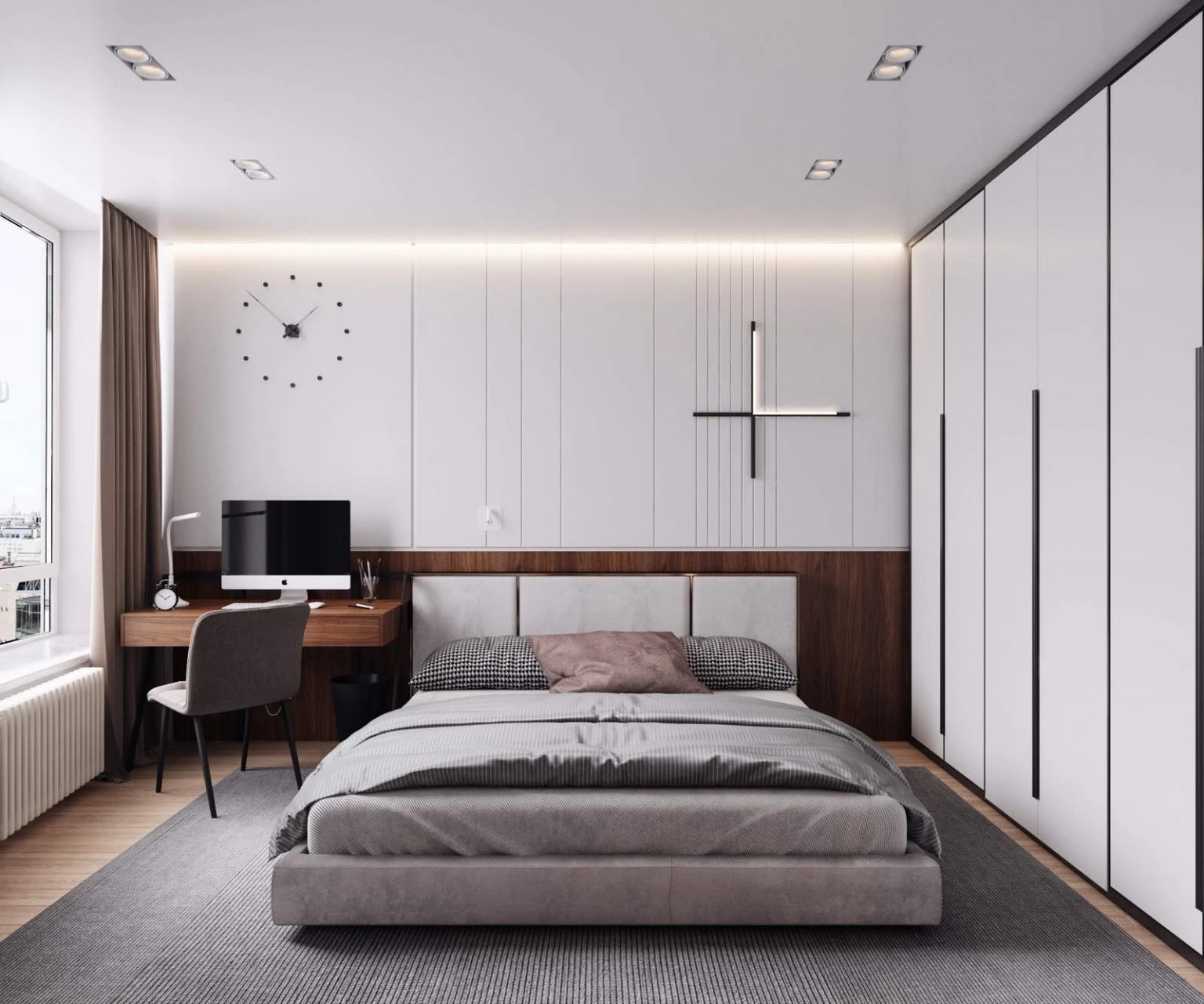 ДИЗАЙН ПРОЕКТ ИНТЕРЬЕРА КВАРТИРЫ В СОВРЕМЕННОМ СТИЛЕ