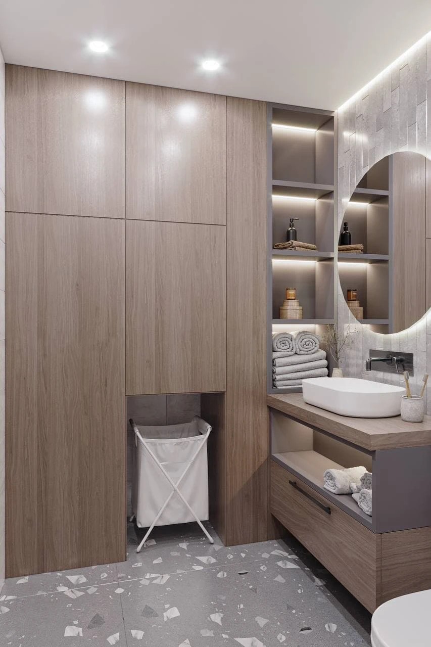 ДИЗАЙН-ПРОЕКТ КВАРТИРЫ С НЕЙТРАЛЬНОЙ ЦВЕТОВОЙ ГАММОЙ