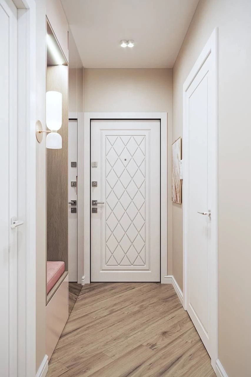 ДИЗАЙН-ПРОЕКТ КВАРТИРЫ В КРЕМОВЫХ ОТТЕНКАХ