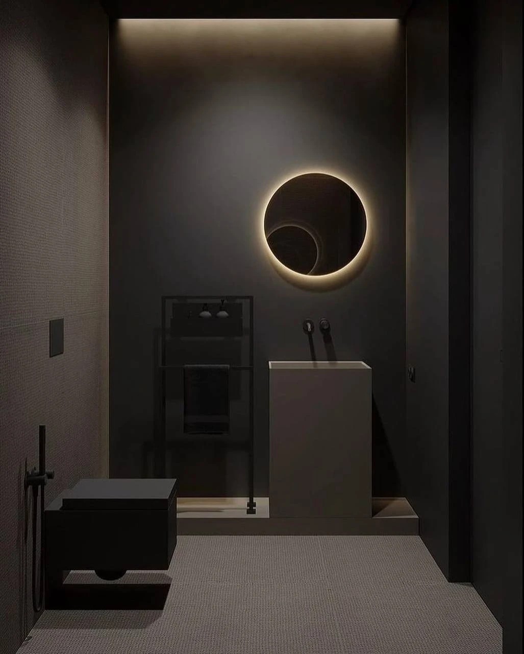 ДИЗАЙН-ПРОЕКТ КВАРТИРЫ В ТЕМНЫХ ОТТЕНКАХ