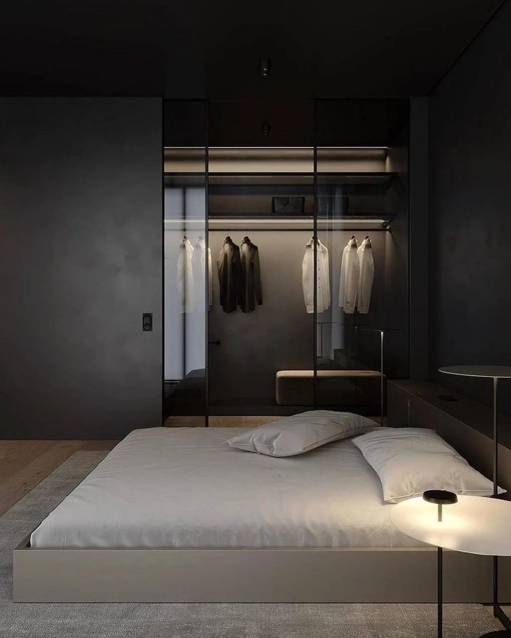 ДИЗАЙН-ПРОЕКТ КВАРТИРЫ В ТЕМНЫХ ОТТЕНКАХ