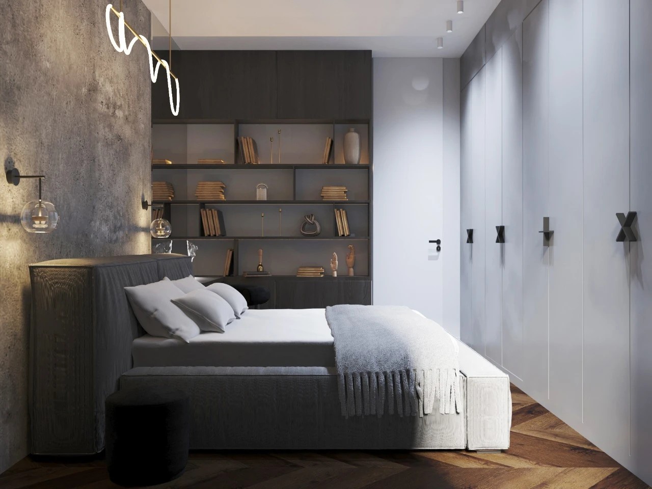 МИНИМАЛИСТИЧНАЯ КВАРТИРА ДЛЯ СЕМЬИ С 2-МЯ ДЕТЬМИ