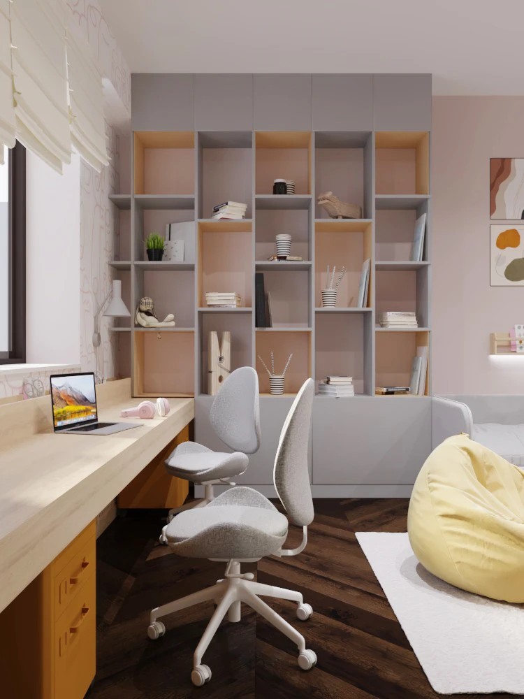 МИНИМАЛИСТИЧНАЯ КВАРТИРА ДЛЯ СЕМЬИ С 2-МЯ ДЕТЬМИ