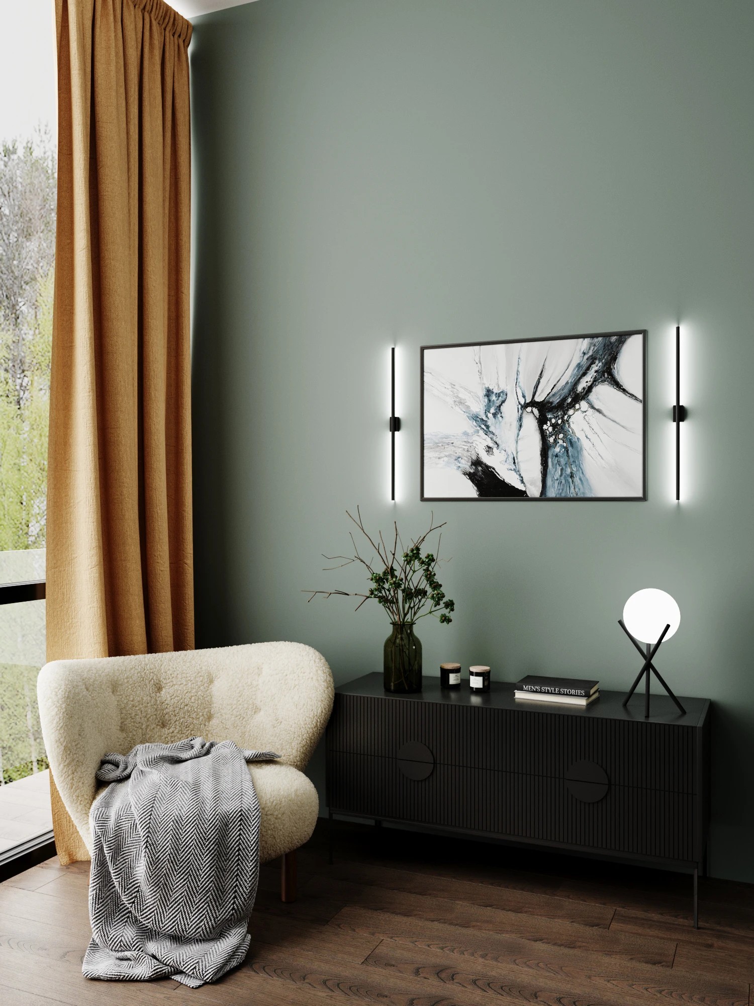 ТАУНХАУС С ЯРКИМ И НЕОРДИНАРНЫМ ДИЗАЙНОМ