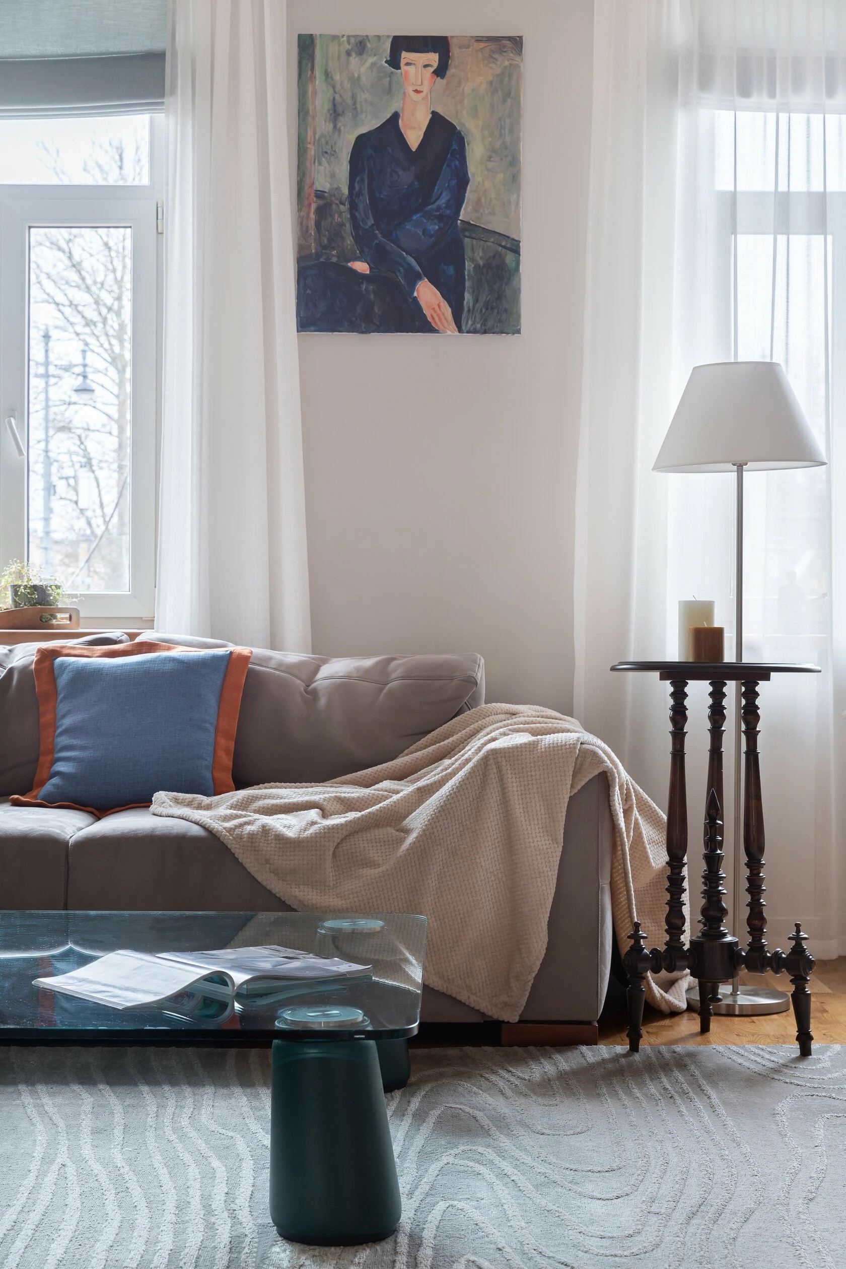 ЭКЛЕКТИЧНАЯ КВАРТИРА В СТАЛИНСКОМ ДОМЕ