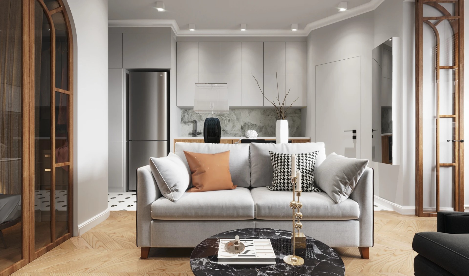 Москва из 1-ки в 3-ку