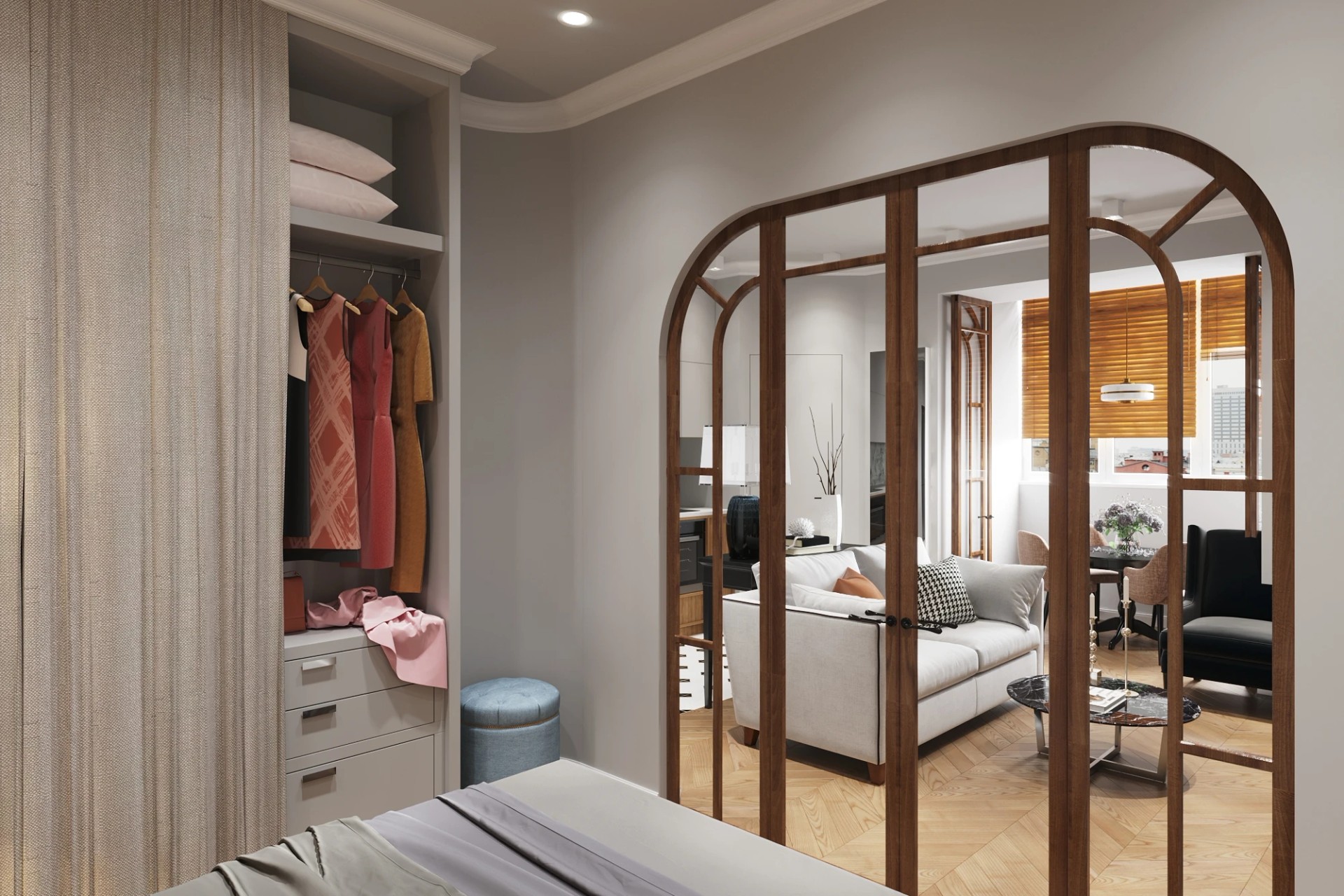 Москва из 1-ки в 3-ку