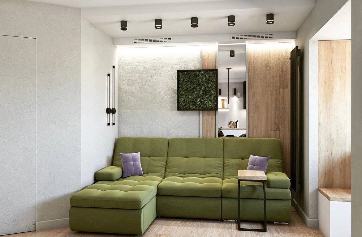 Гостиная в квартире студии