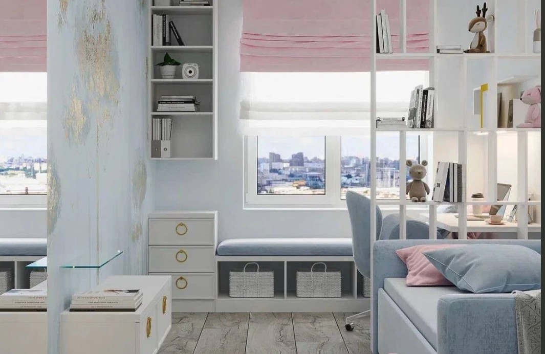 Дизайн-проект детской для Леди