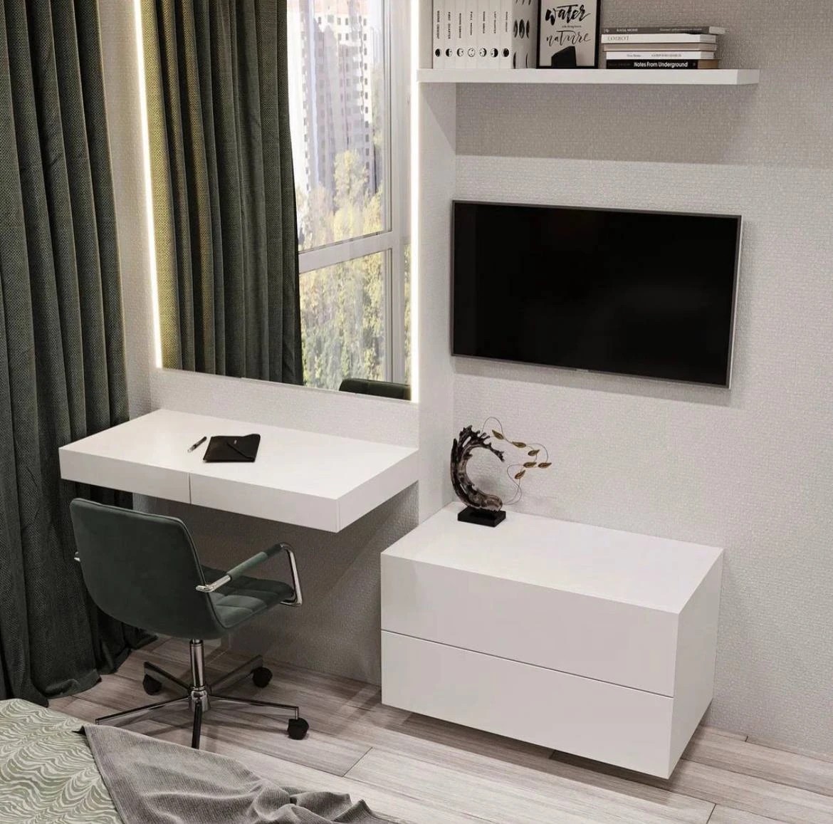 Современный дизайн спальни