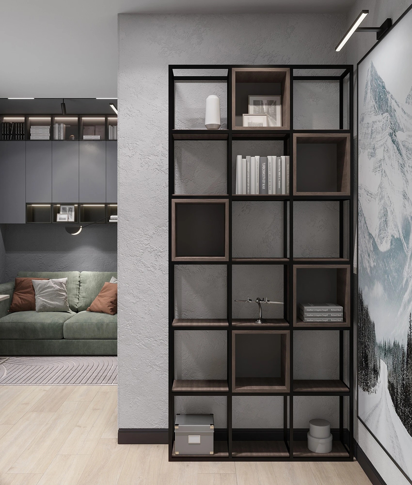 Эскиз-идея и визуализация частного дома