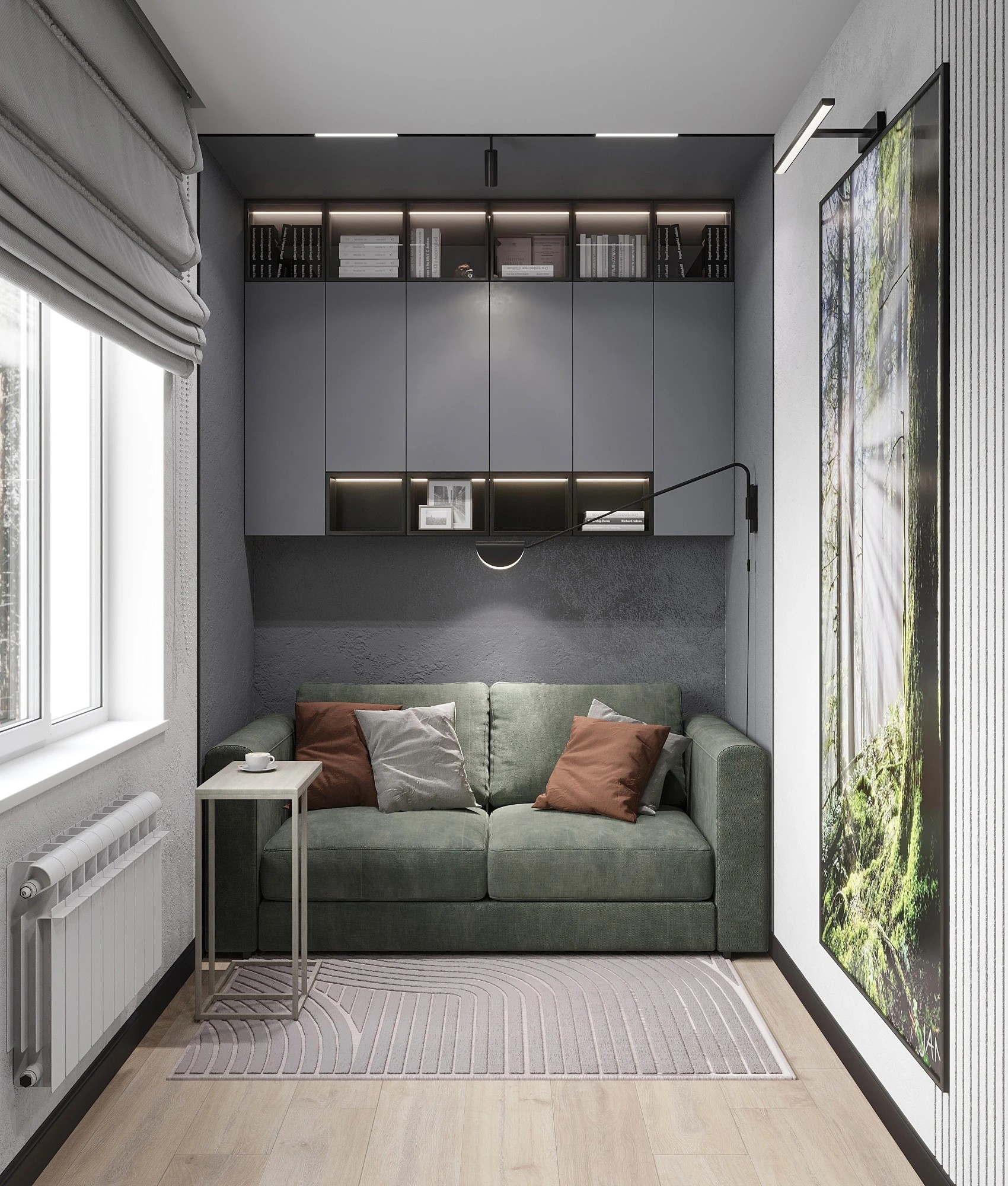 Эскиз-идея и визуализация частного дома