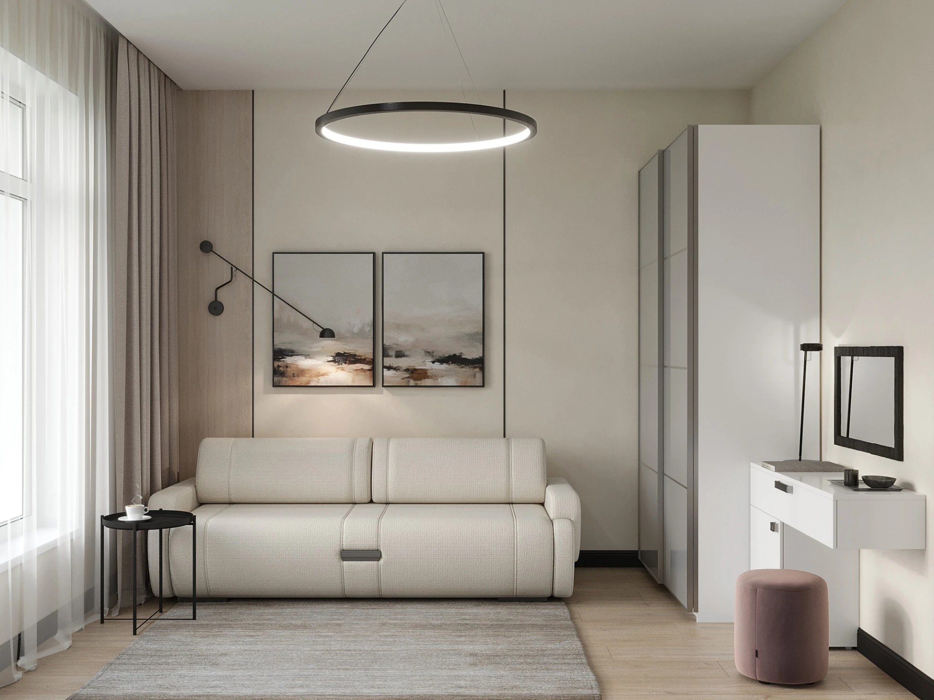 Эскиз-идея и визуализация частного дома