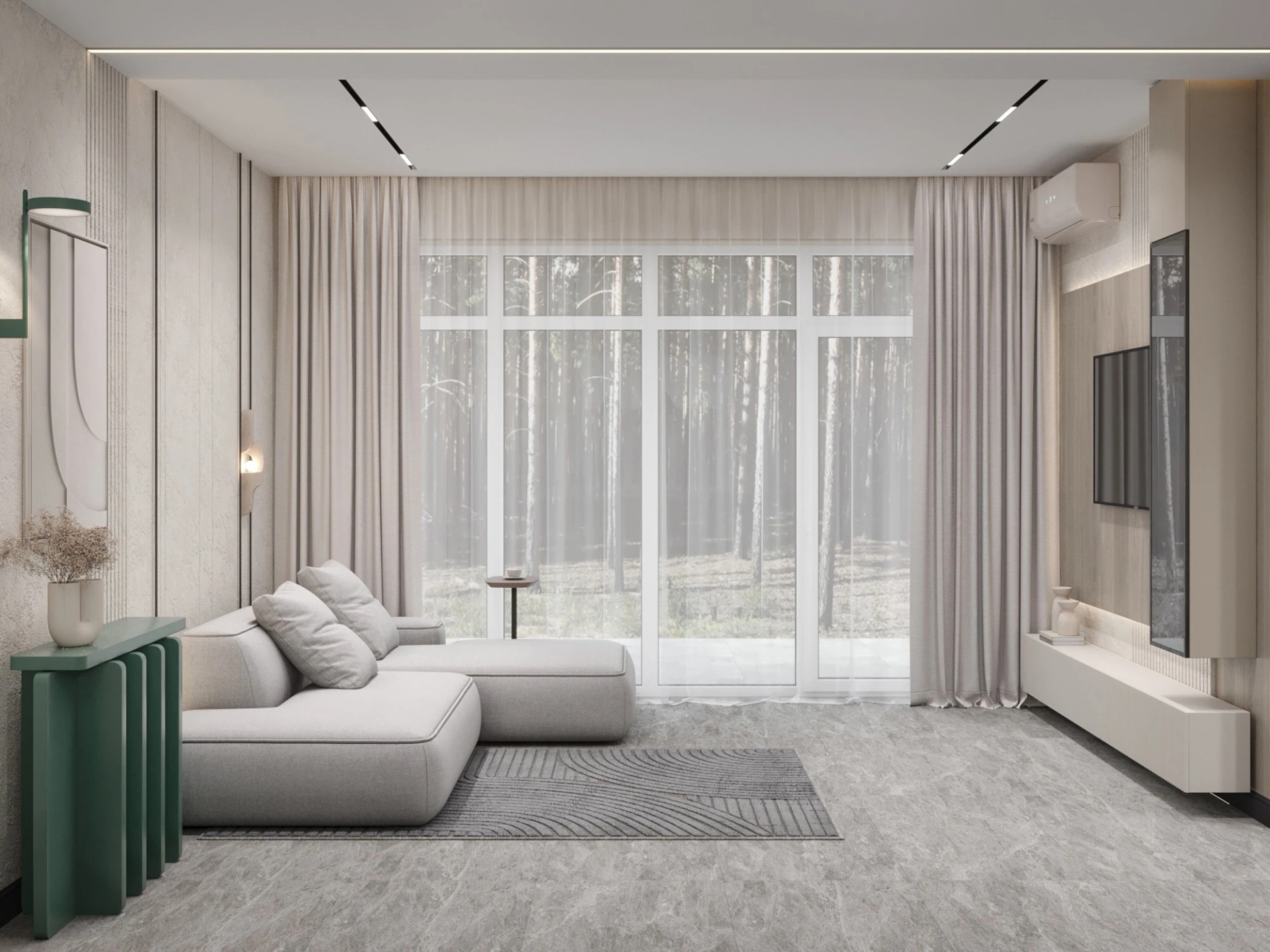 Кухня - Гостиная