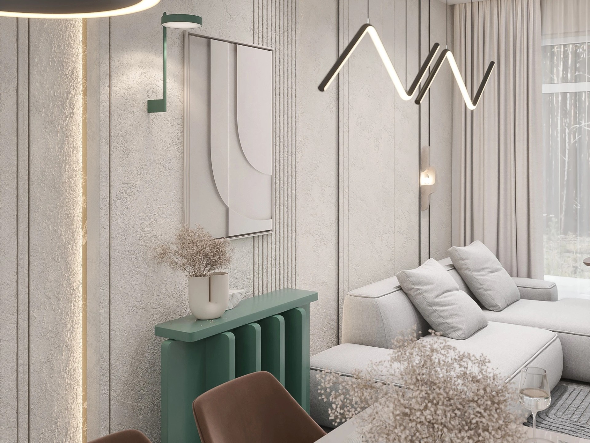 Кухня - Гостиная