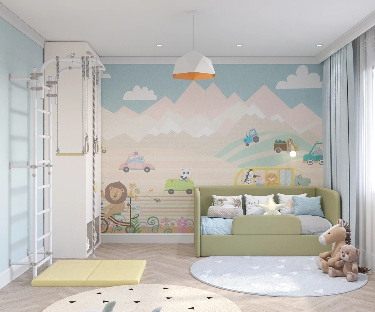 Детская комната для маленькой девочки