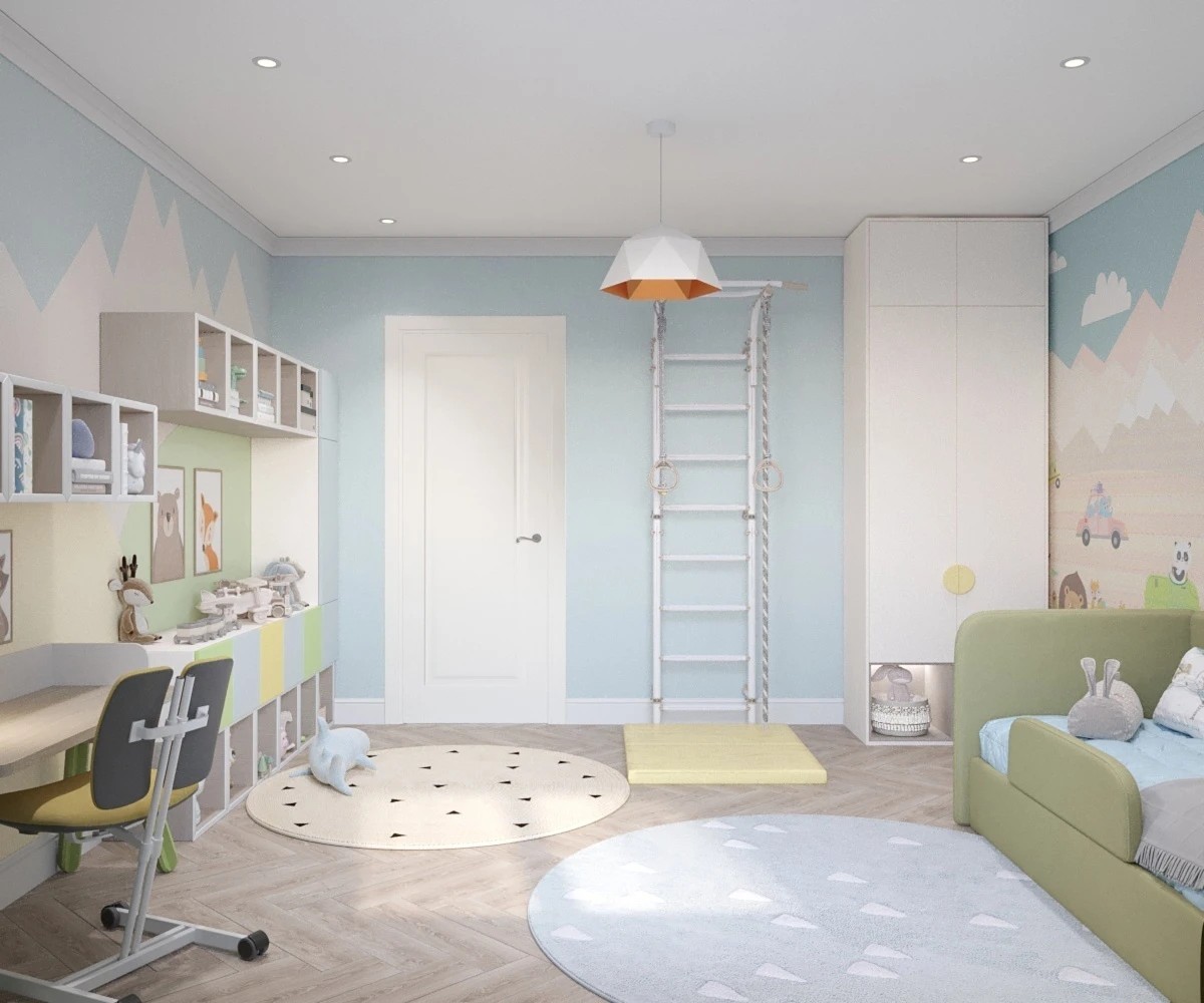 Детская комната для маленькой девочки