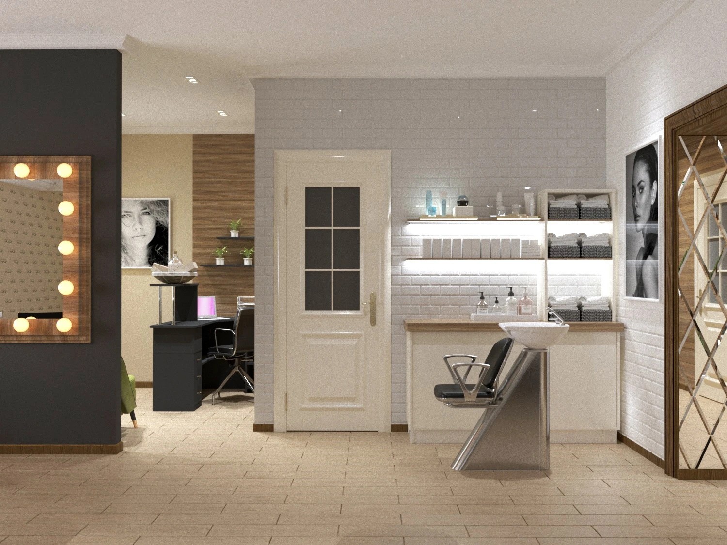 Дизайн проект салона красоты