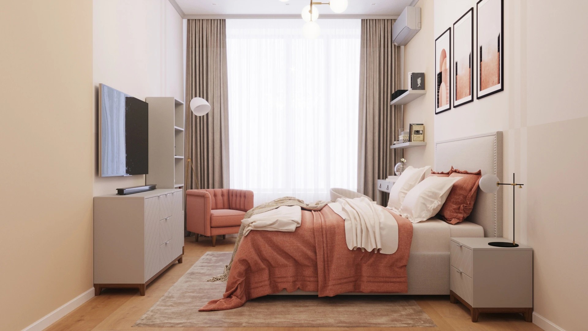 Однушка для девушки студентки