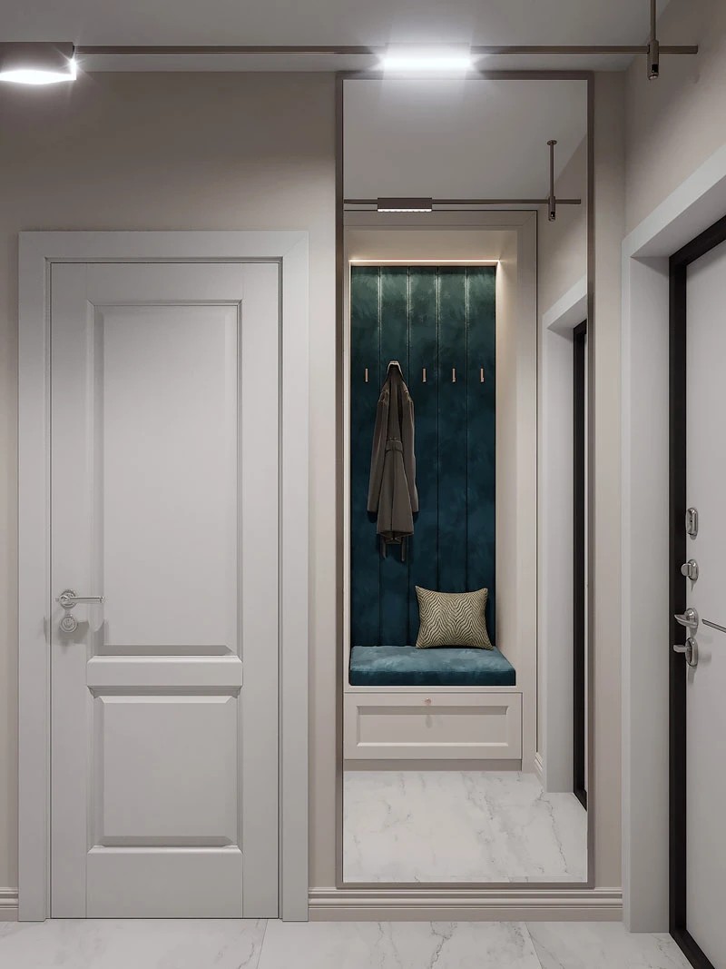 ЖК Уютный. Однокомнатная. Современная классика