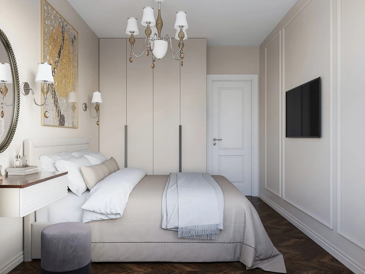 ЖК Уютный. Однокомнатная. Современная классика