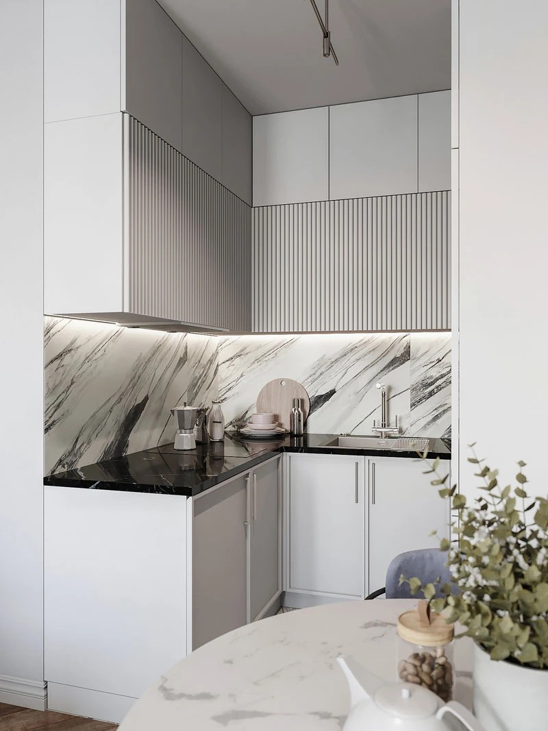 ЖК Уютный. Однокомнатная. Современная классика