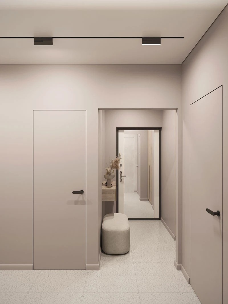 ЖК Уютный. Двухкомнатная. Современный стиль