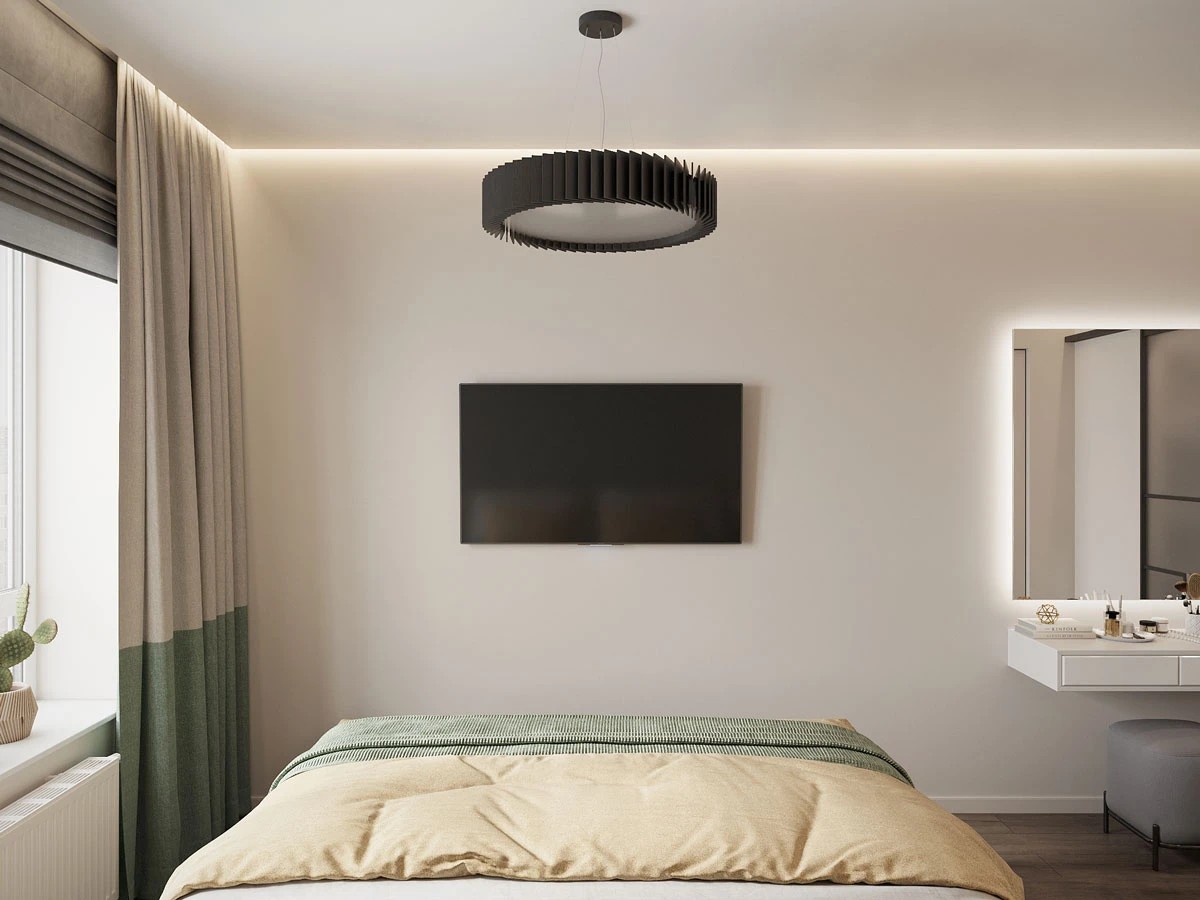 ЖК Уютный. Двухкомнатная. Современный стиль