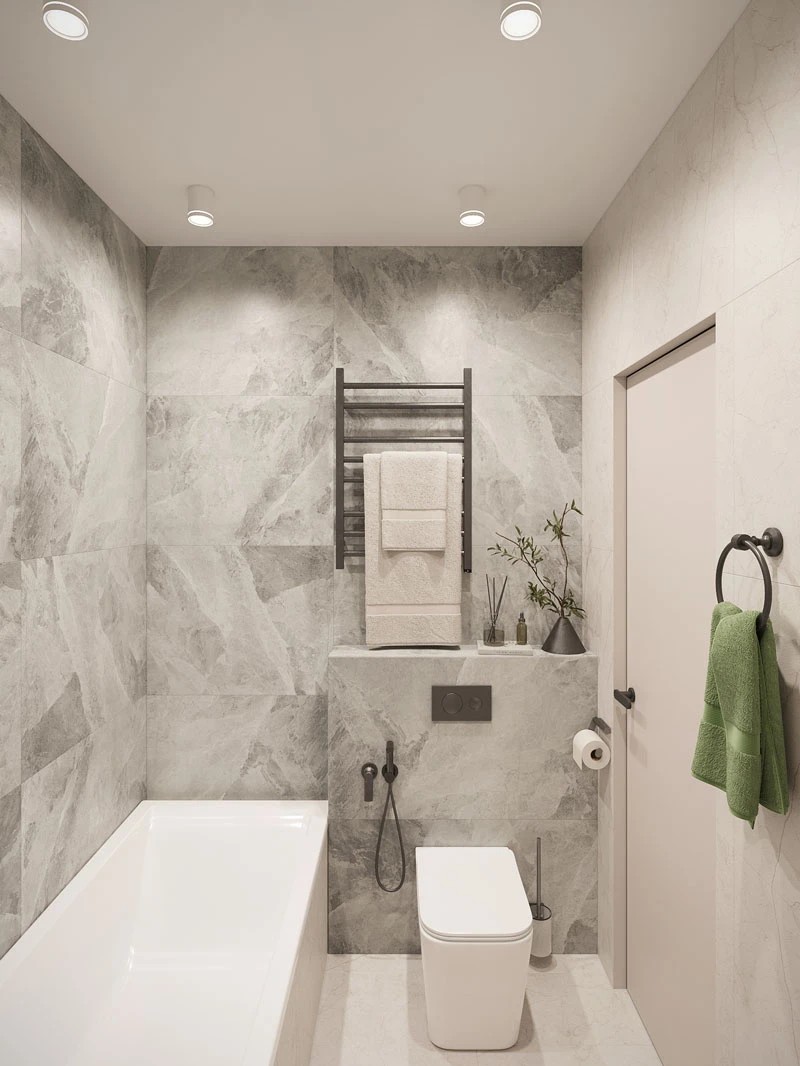 ЖК Уютный. Двухкомнатная. Современный стиль